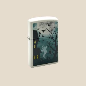 فندک زیپو اوریجینال طرح "spooky design"