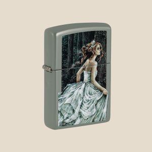 فندک زیپو اوریجینال طرح "VICTORIA FRANCES"
